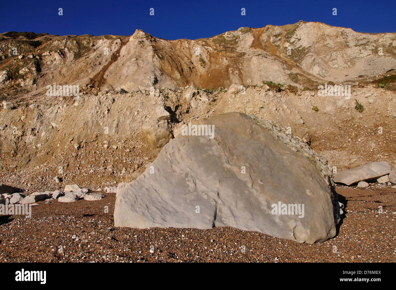 Una vista di Worbarrow Bay su Jurassic Coast Dorset Foto Stock