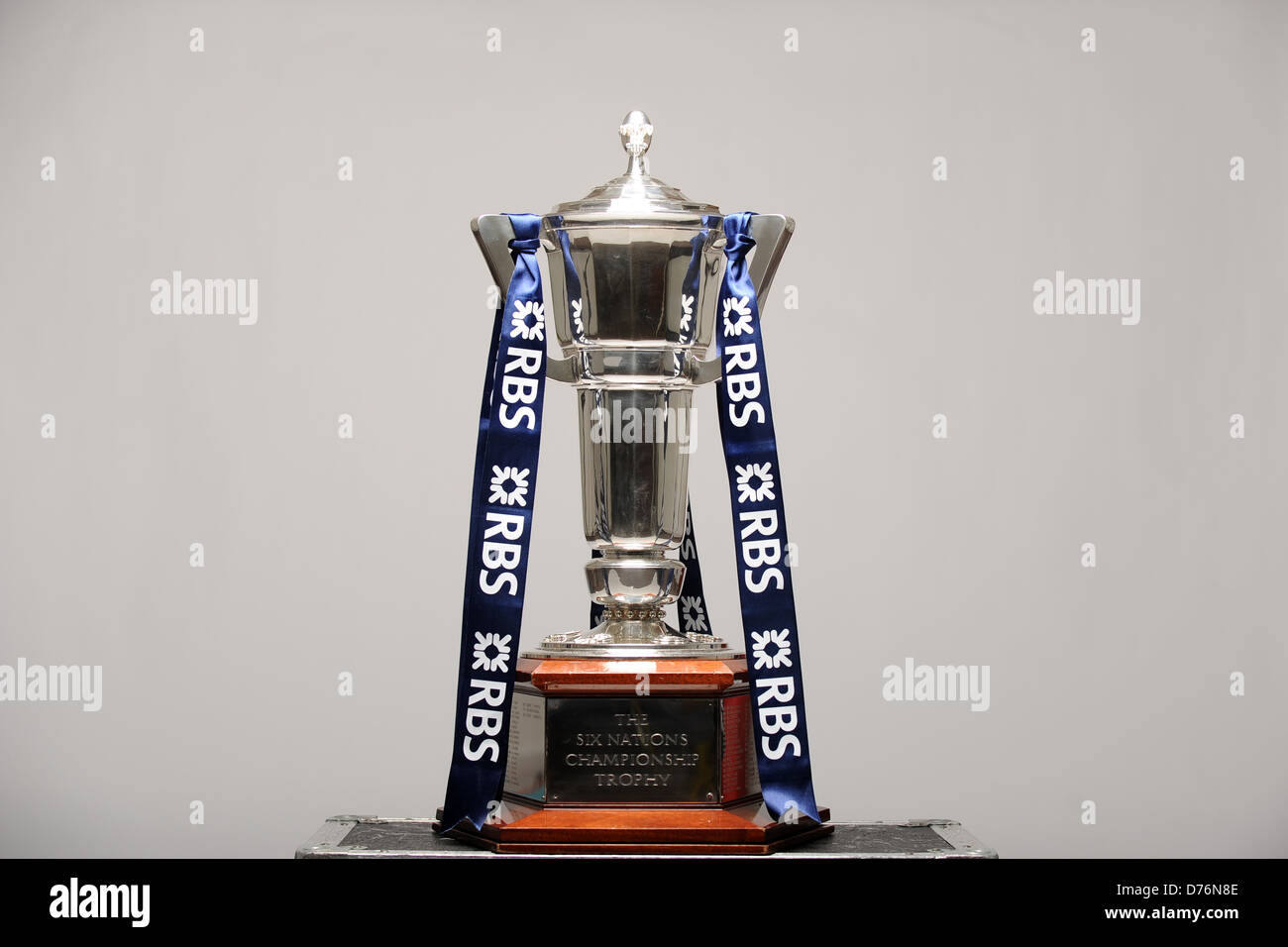 La RBS Sei Nazioni trofeo. Foto Stock