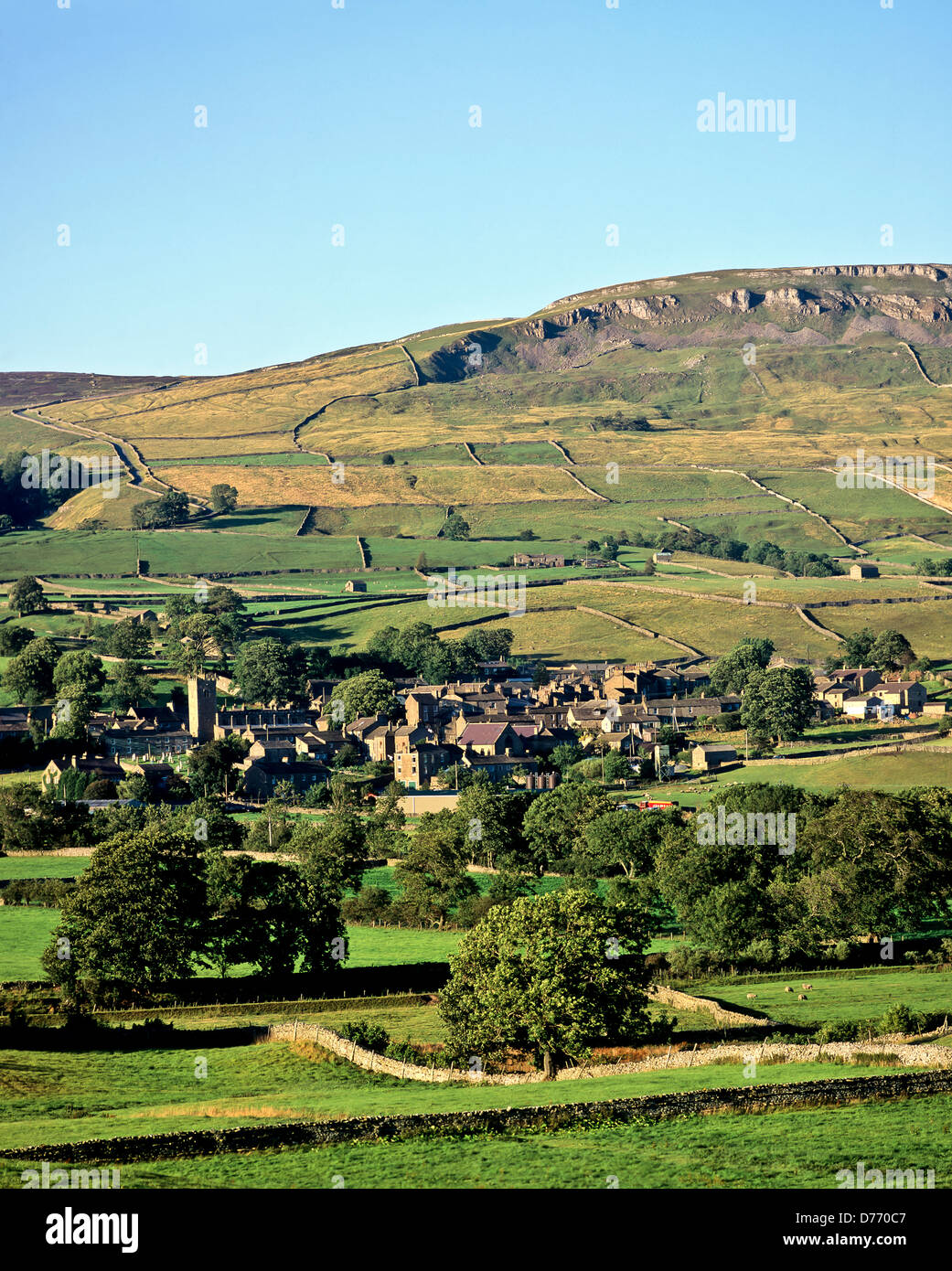 8637. Askrigg, Wensleydale, nello Yorkshire, Inghilterra, Regno Unito Foto Stock