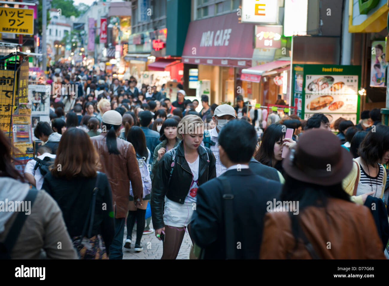 Takeshita-dori, Harajuku, Tokyo Foto Stock