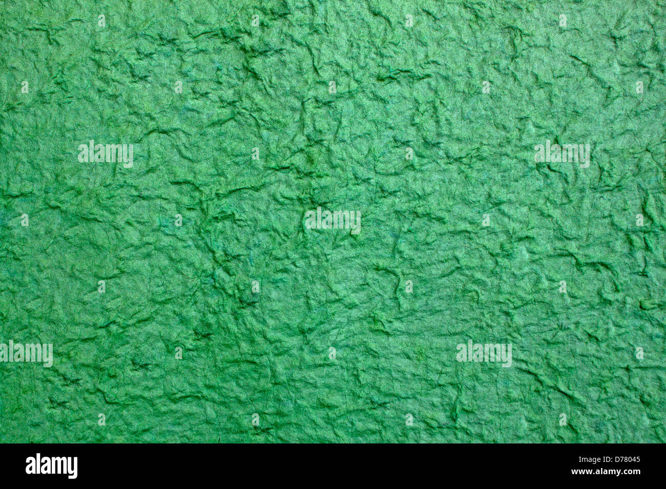 Libro verde a mano carta di gelso texture di sfondo. Foto Stock