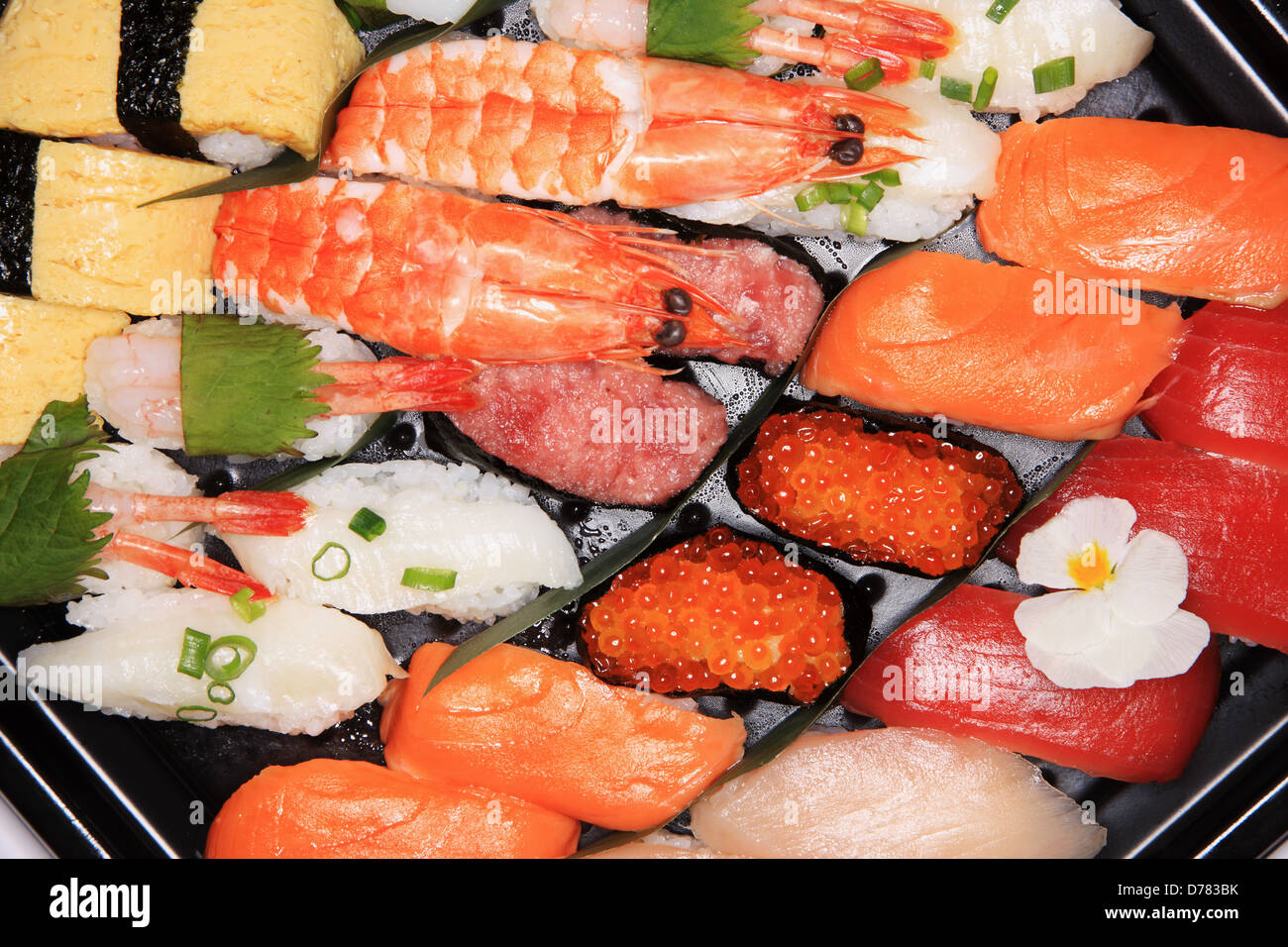 Sushi " Bento' pranzo Giapponese box Foto Stock