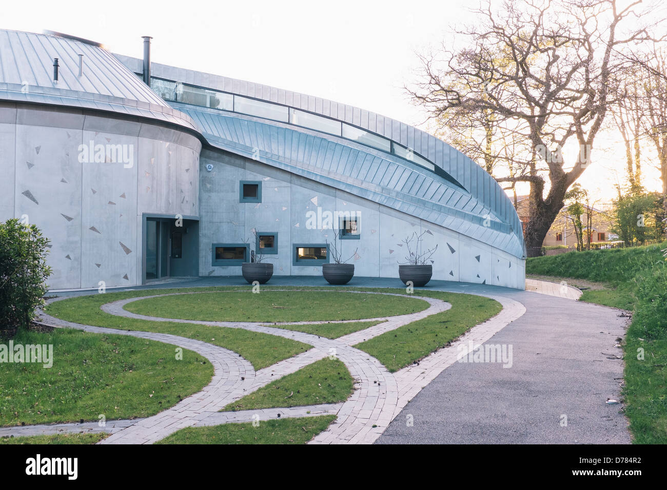 Maggie's Cancer Caring Centre Swansea dall architetto Kisho Kurokawa Associates Foto Stock