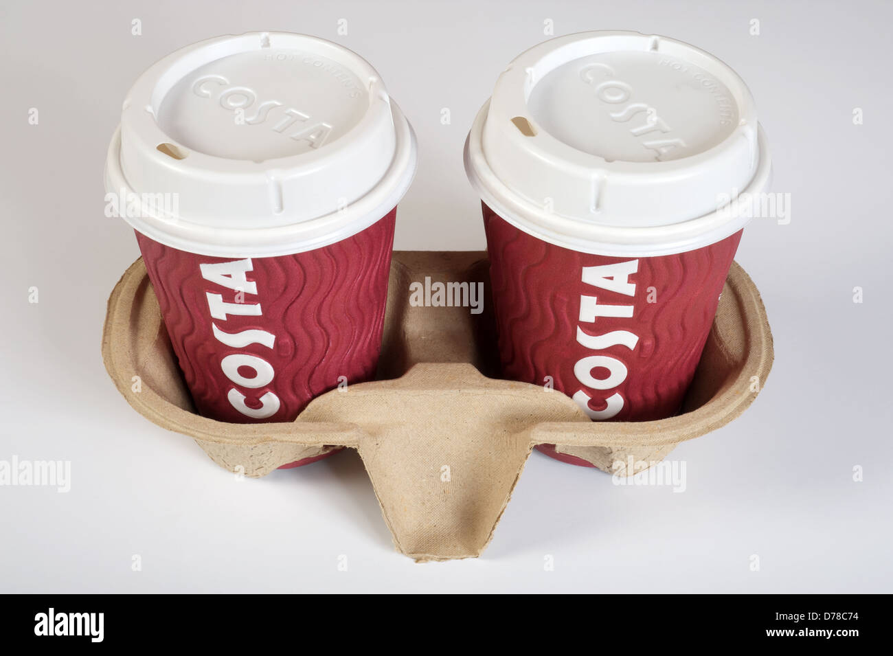 Costa tazze da caffè Foto Stock