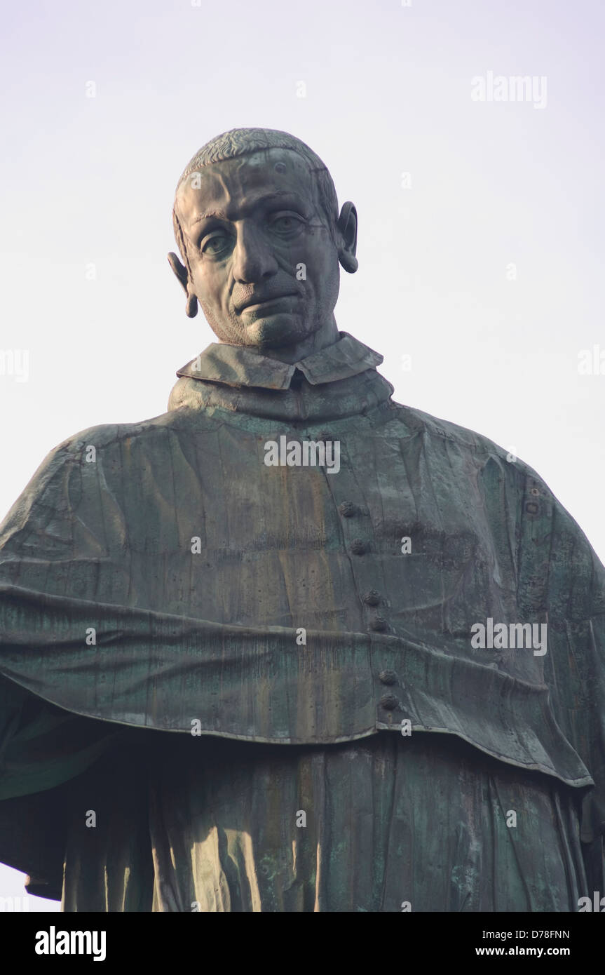 L'Italia, Piemonte, Arona, San Carlo Borromeo statua Foto Stock
