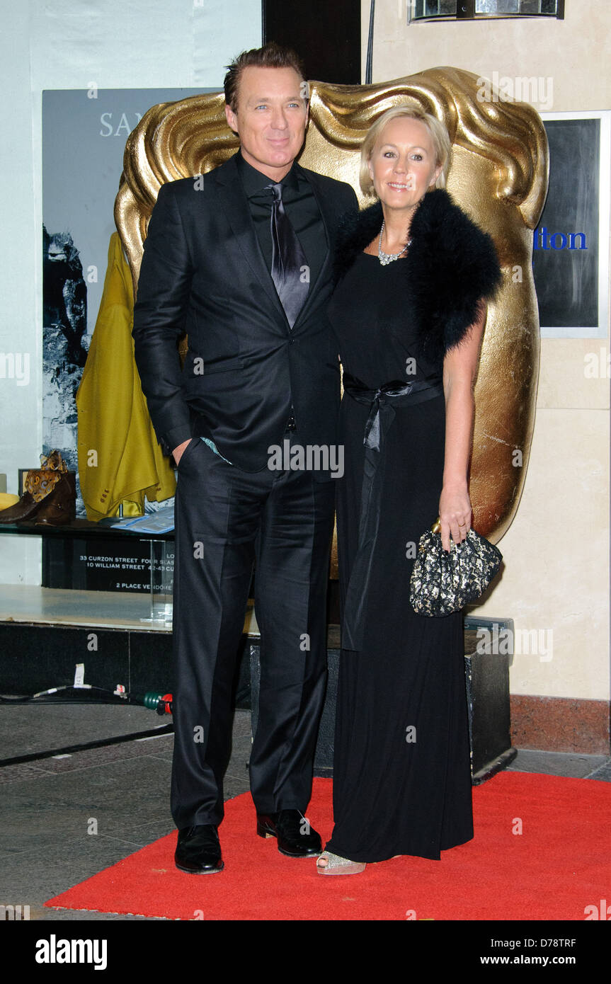 Martin Kemp e Shirlie Holliman British Academy bambini's Awards tenutosi presso l'Hilton Park Lane - Arrivi. Londra, Inghilterra - Foto Stock