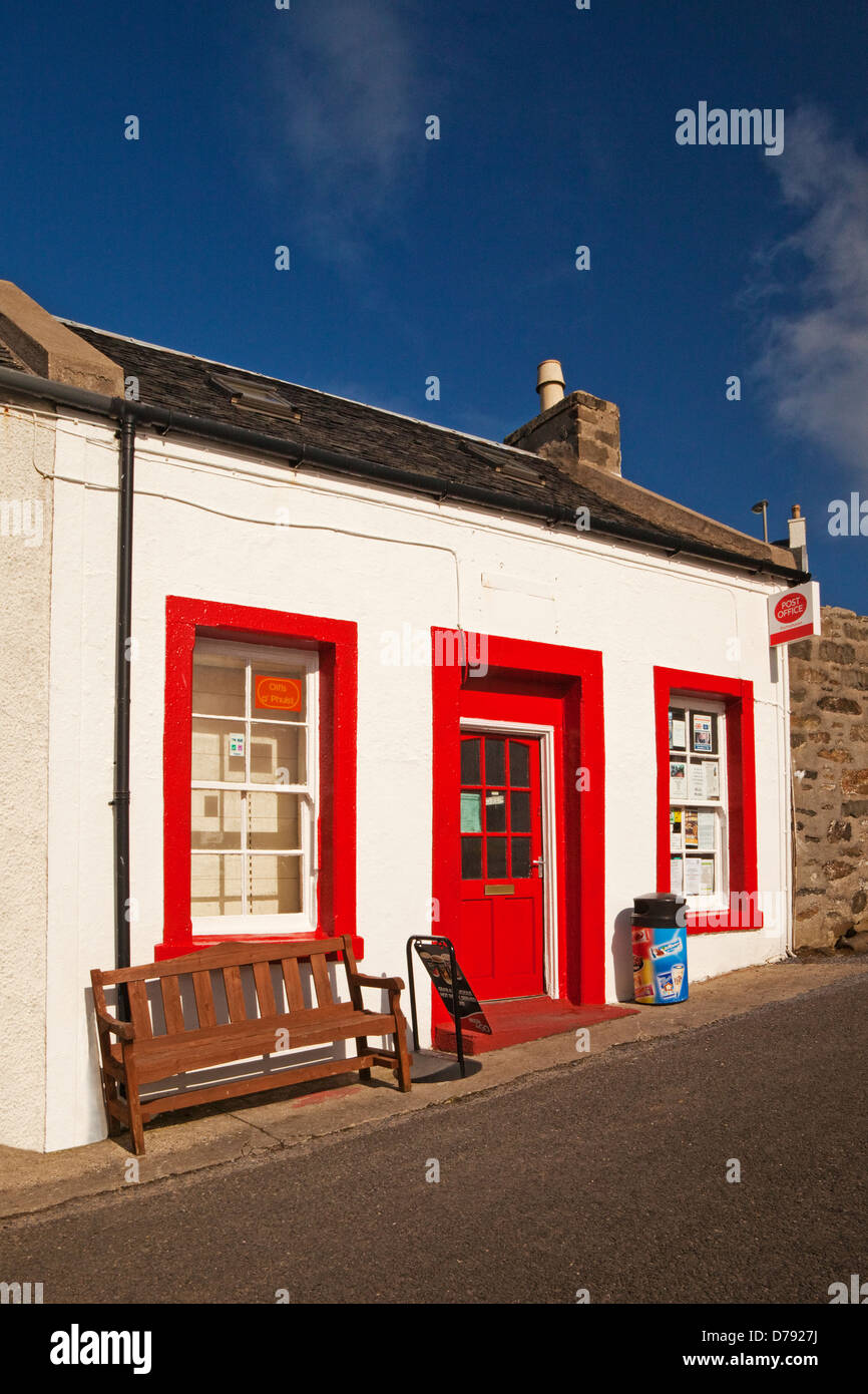 Portnahaven Post Office sull'isola di Islay Foto Stock