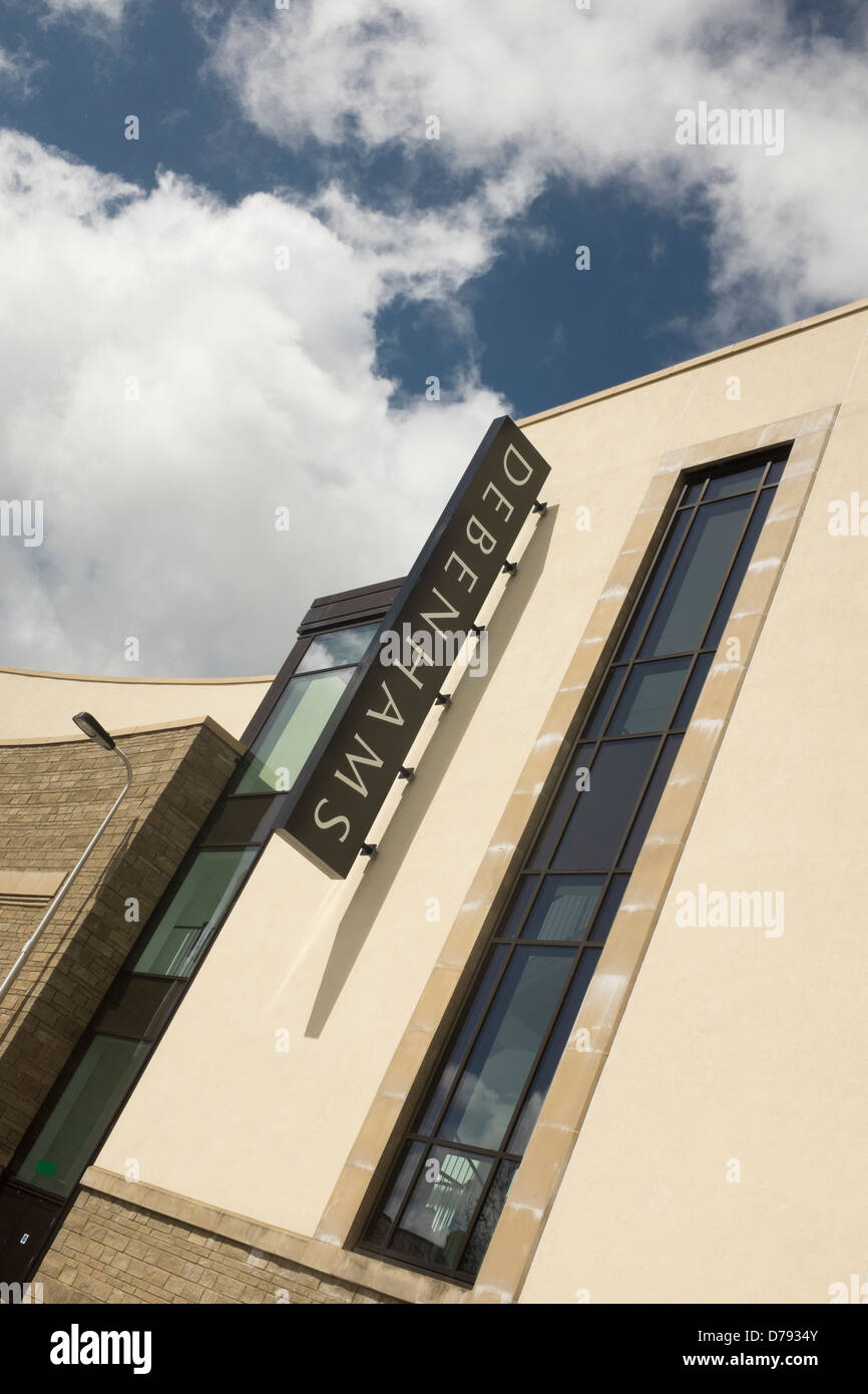 Negozio Debenhams, Carmarthen, Wales UK Foto Stock