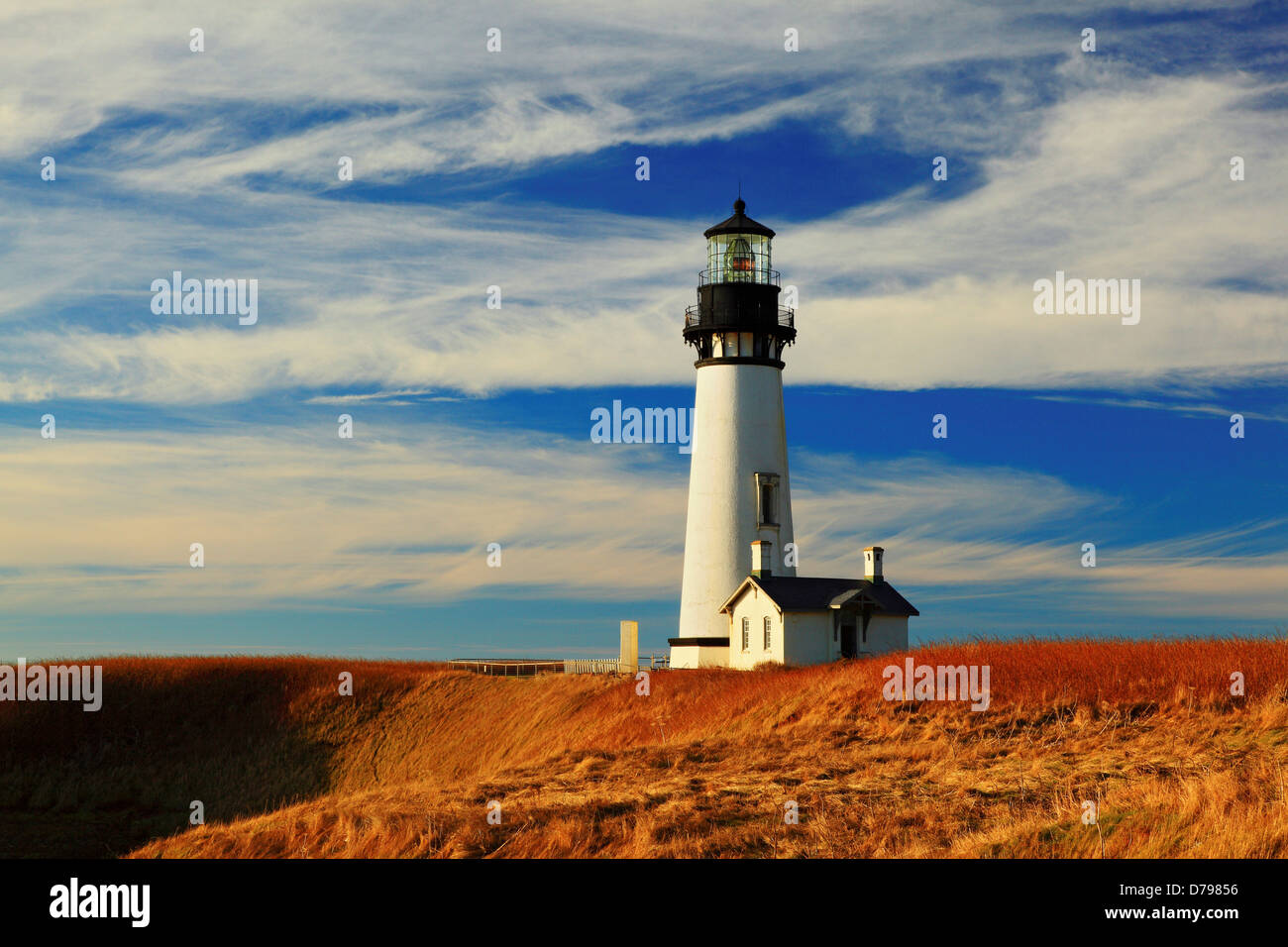 Yaquina Capo Faro Foto Stock