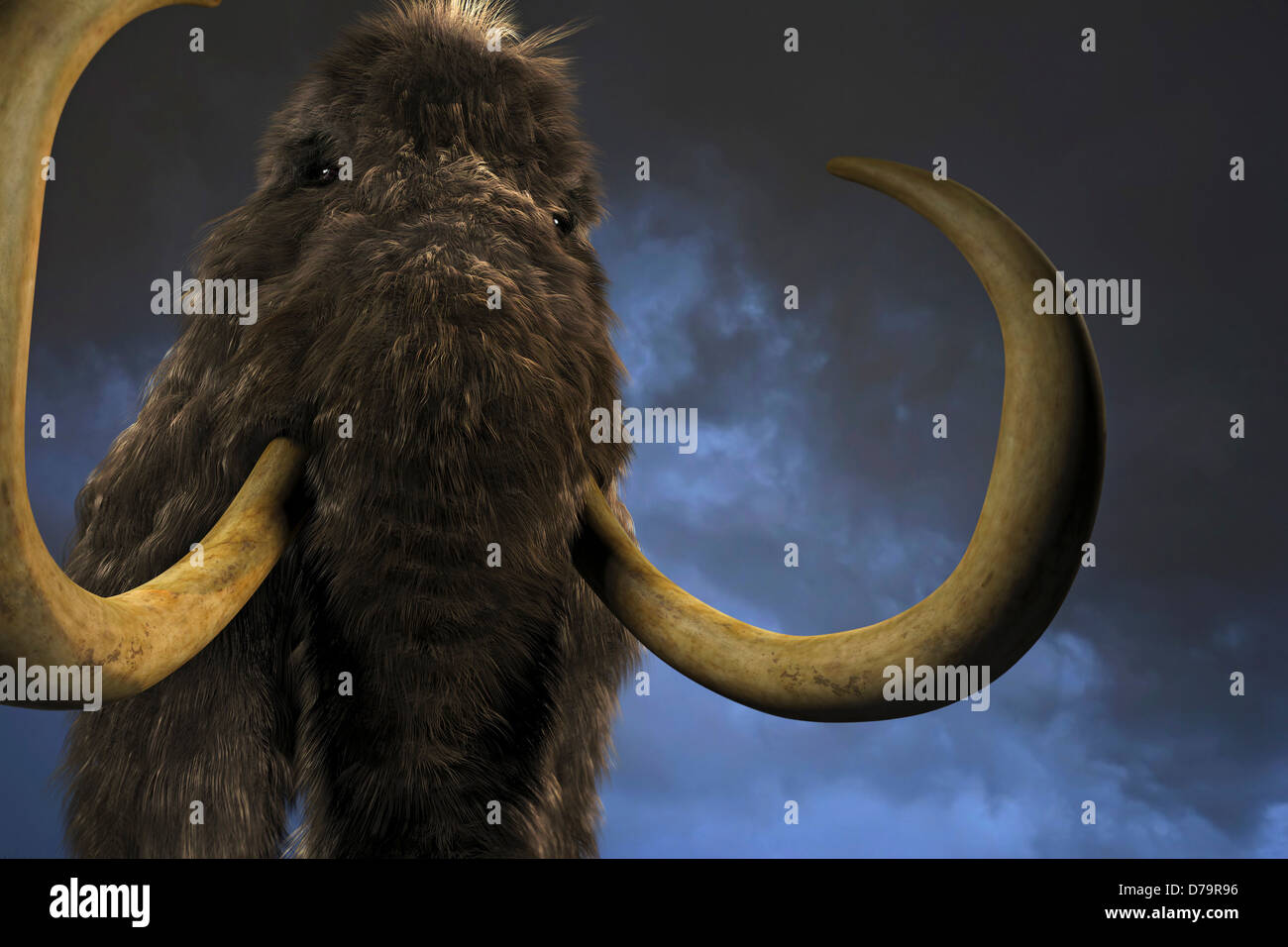 Wooly Mammoth Foto Stock