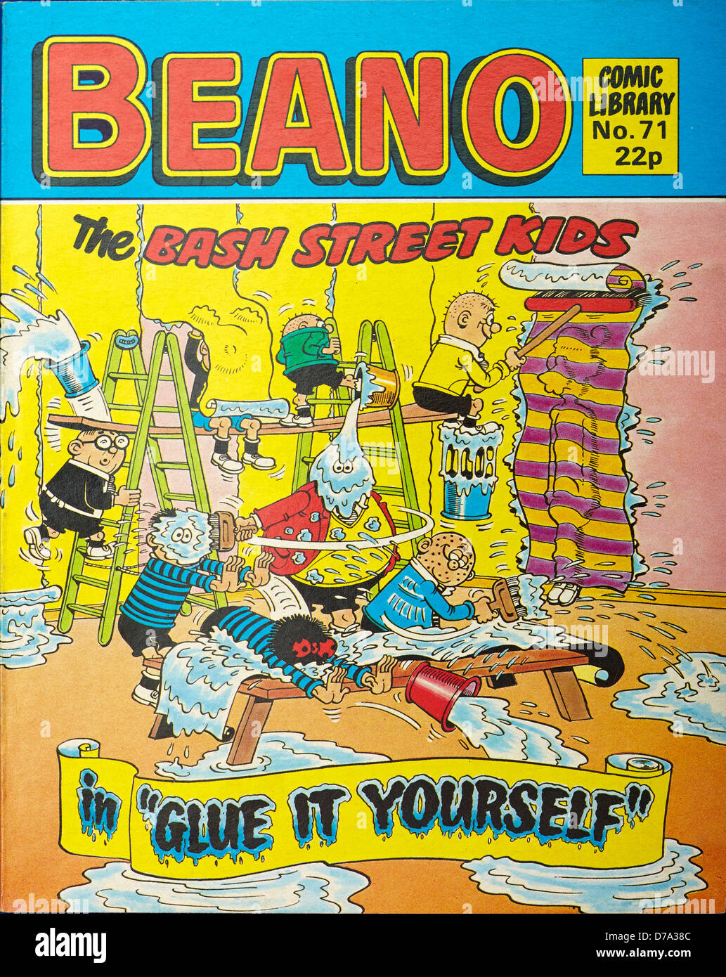 Il Beano rivista fumetto comico (Biblioteca) Foto Stock