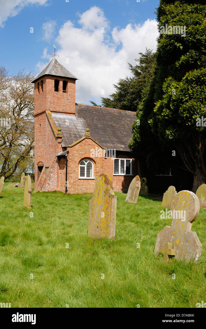 Old St. Chads Cappella situata vicino Grindley Brook sul Cheshire - Shropshire border, un attrazione sul sentiero di pietra arenaria. Foto Stock