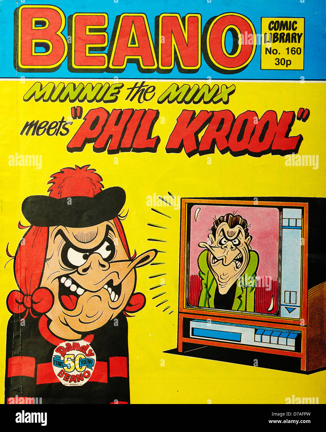 Il Beano rivista fumetto comico (Biblioteca) Foto Stock