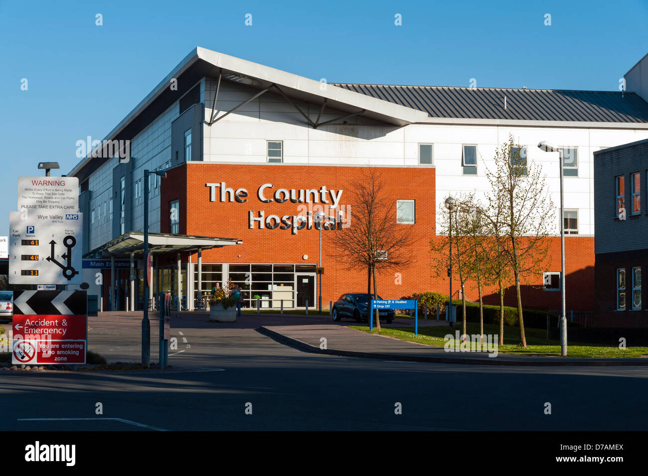 Hereford NHS Hospital. County Hospital di servire Herefordshire, UK. Foto Stock
