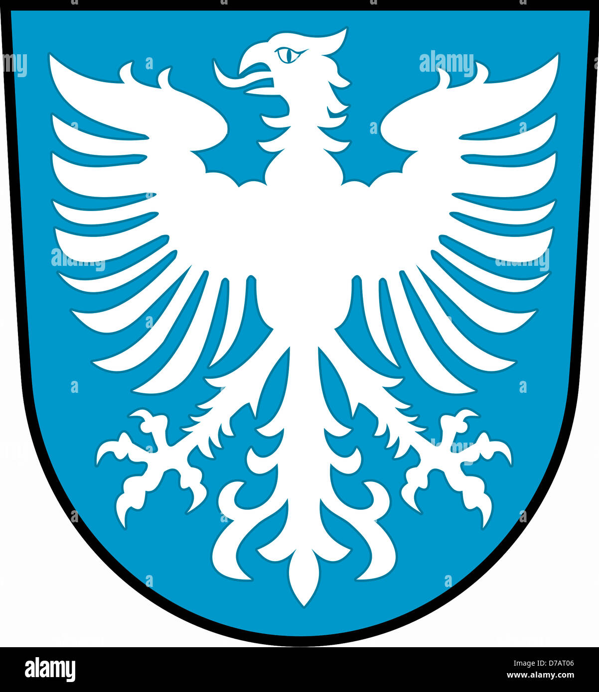 Stemma della città tedesca di Schweinfurt in Baviera. Foto Stock