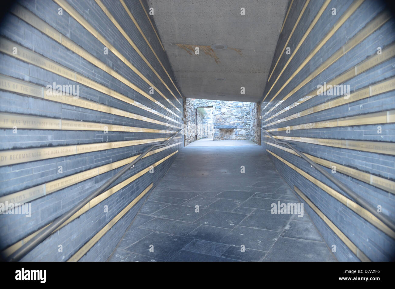 La carestia irlandese Memorial a Battery Park City Foto Stock