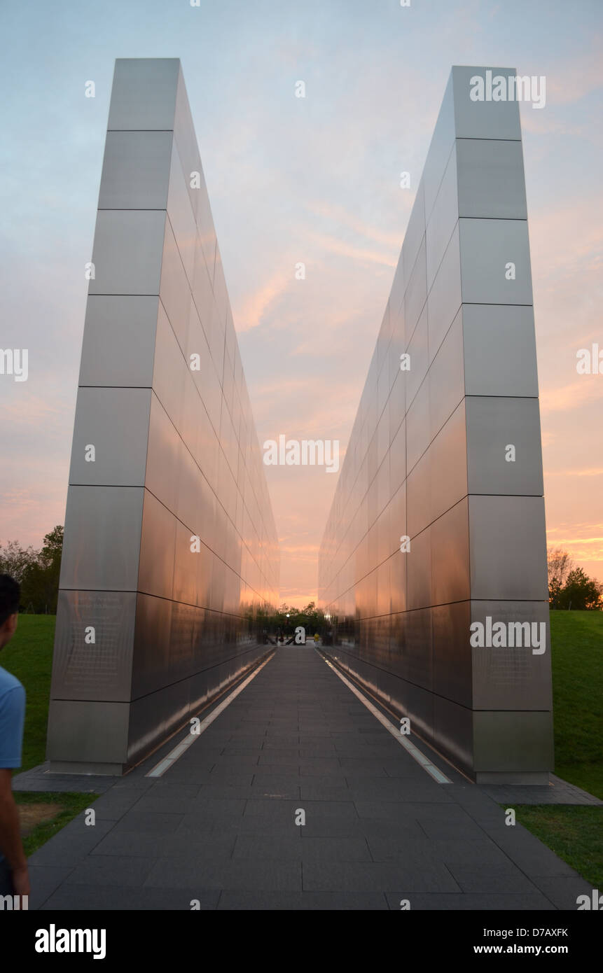 Twin Towers Memorial Liberty State Park New Jersey Foto Stock