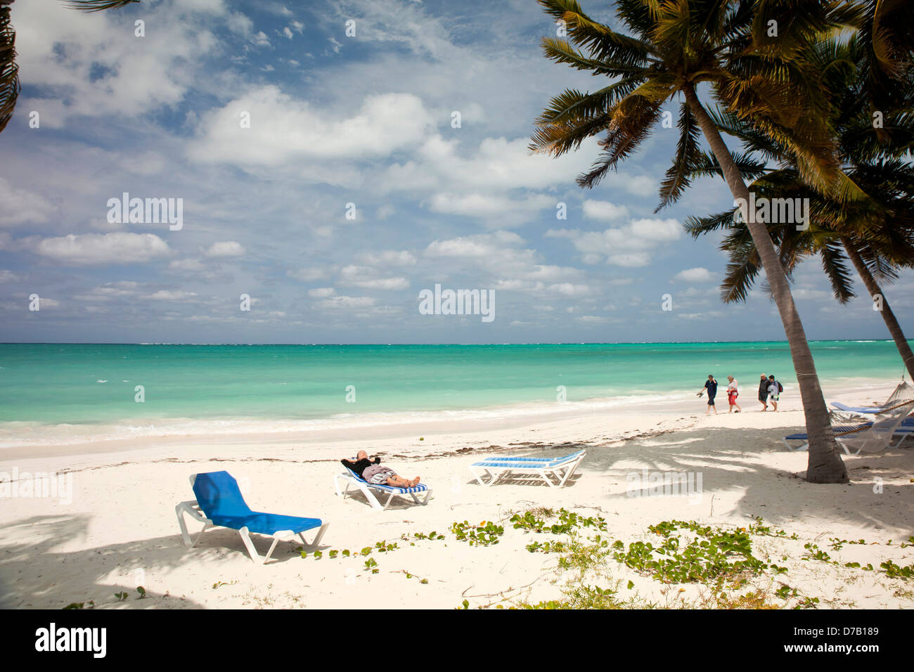 Presso la spiaggia dell'isola Cayo Levisa, Pinar del Rio, Cuba, Caraibi Foto Stock