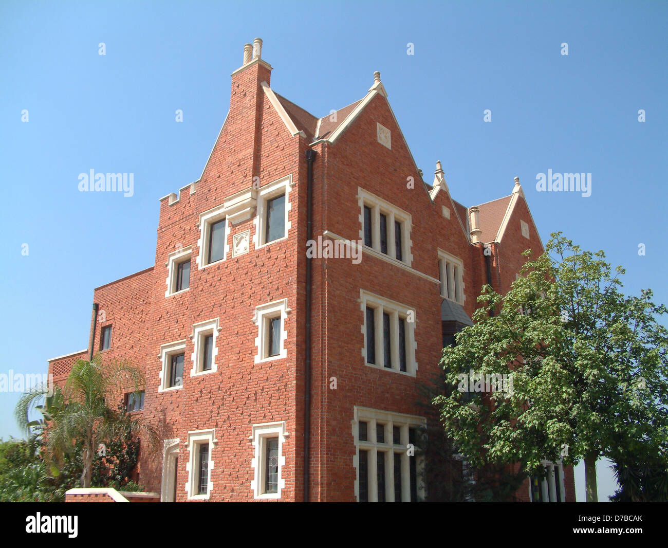 La casa del Rabbino Menachem M. Schneerson (1902-1994) il Rabbi di Lubavitch di Kfar Chabad Foto Stock