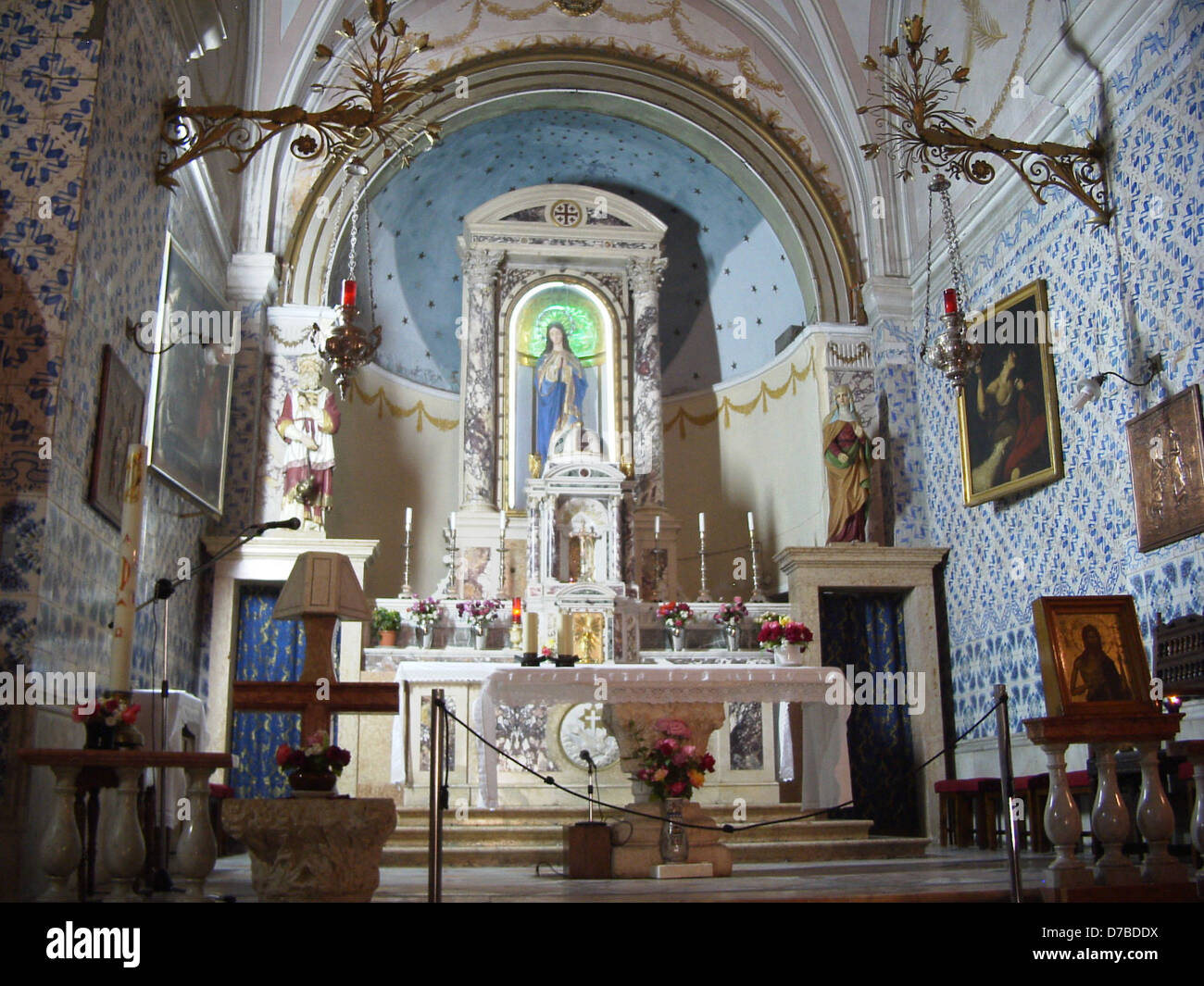 St Johns la chiesa battista di ein kerem Foto Stock