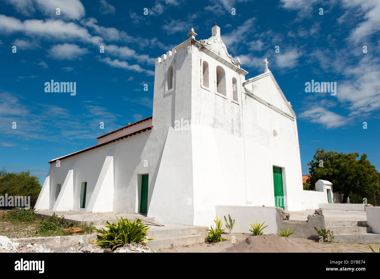 Vecchia chiesa Igreja de Sao Joao Baptista, Ibo island, Mozambico Foto Stock