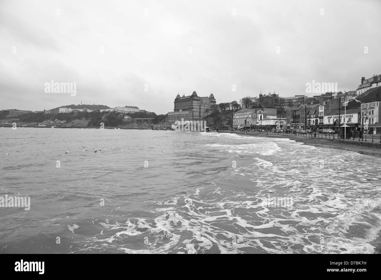 Foreshore Scarborough North Yorkshire Inghilterra Foto Stock