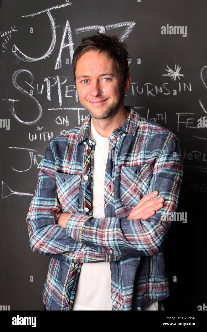 James Redmond. Attore inglese, presentatore e comico Foto Stock
