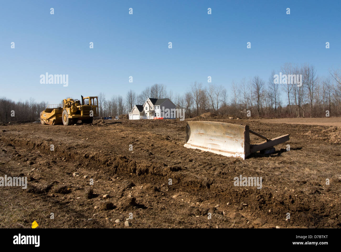 Sito in costruzione. Foto Stock