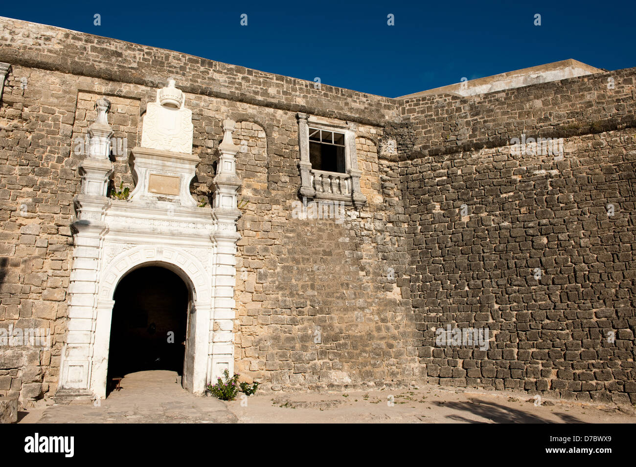 Fortezza di Sao Sebastao, Ilha do Mocambique, Mozambico Foto Stock