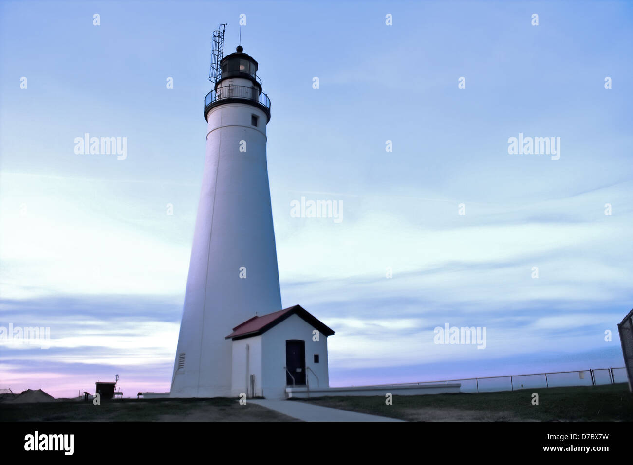 Fort Gratiot Faro. Port Huron, Michigan. Foto Stock