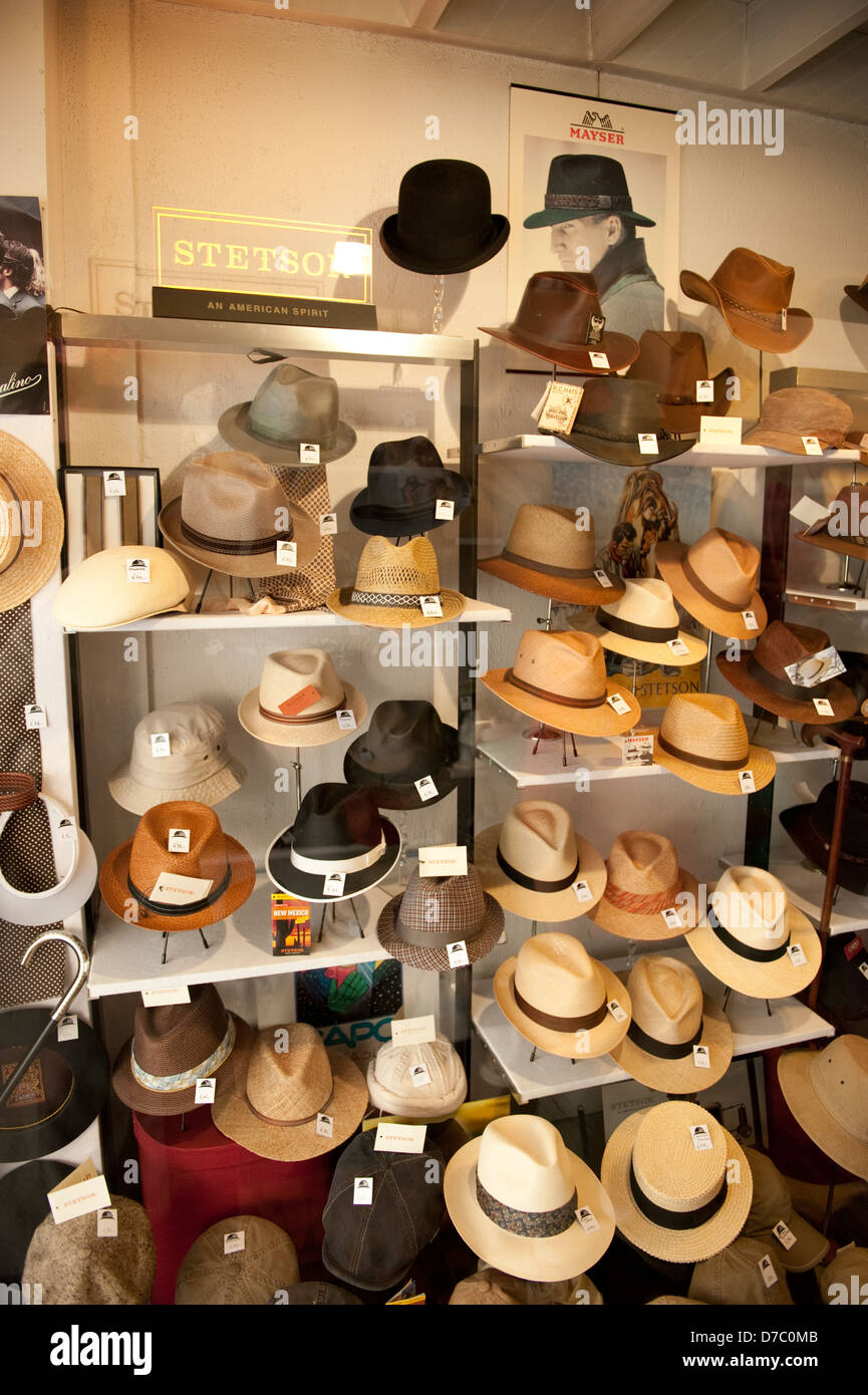 Genuine Stetson Hat Shop Hasselt Belgio Europa UE Foto Stock