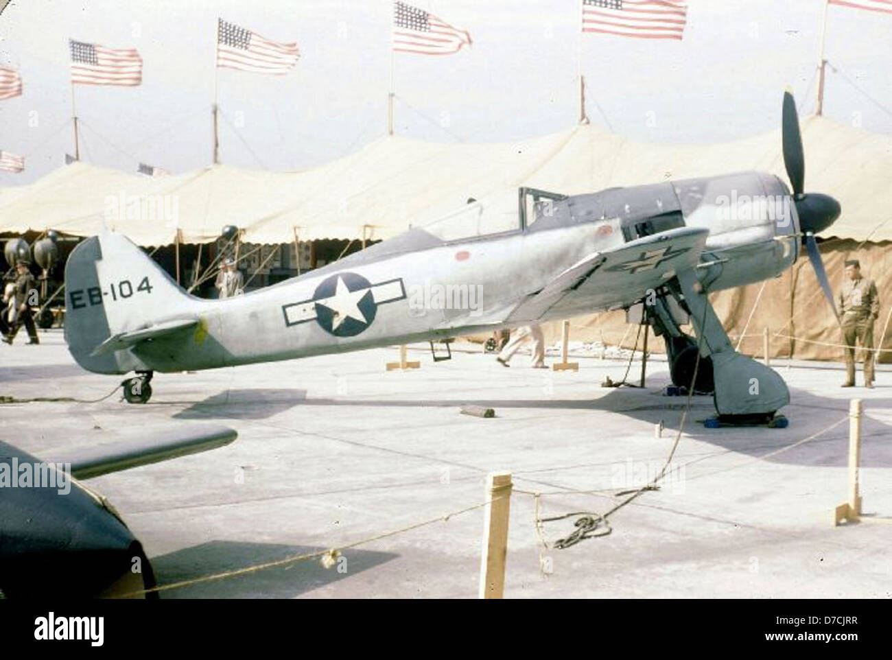 Focke-Wulf FW190G-3, 160016, EB-104, il campo del Wright, 1946 vittoria 003920010 display Foto Stock