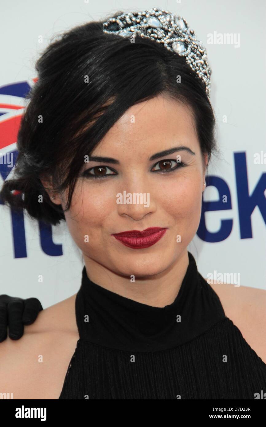 Los Angeles, California, USA. Il 3 maggio 2013. Katrina legge assiste Britweek - 'Downton Abbey Vintage Party'' 3 maggio 2013 presso il Fairmont Miramar Hotel,Santa Monica, CA.USA.(Immagine di credito: credito: TLeopold/Globe foto/ZUMAPRESS.com/Alamy Live News) Foto Stock