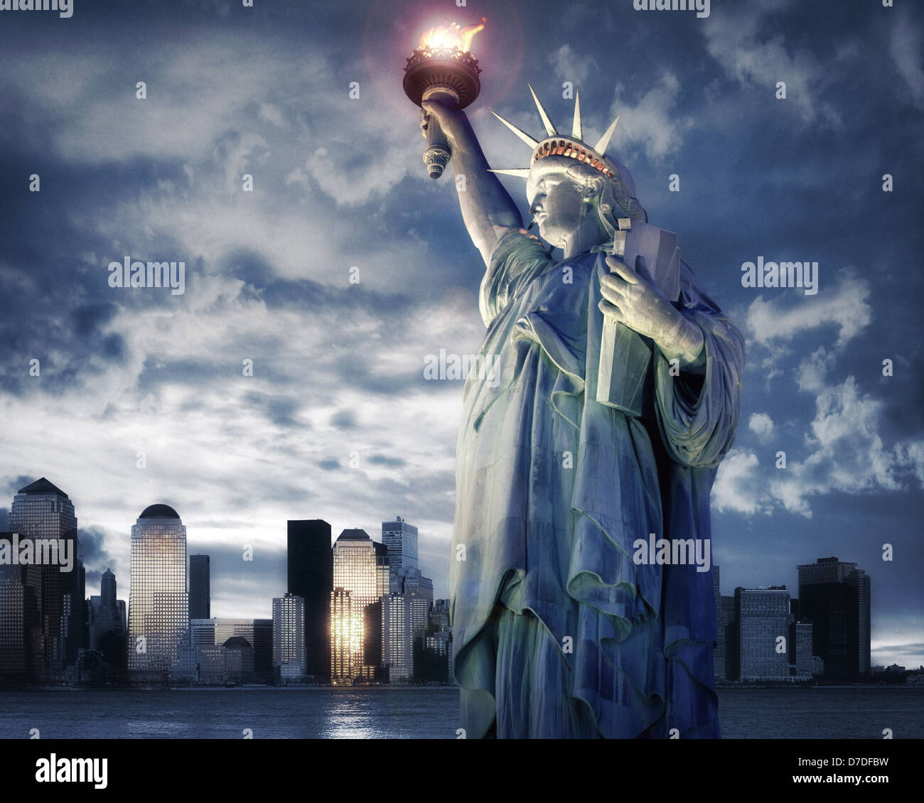 USA - NEW YORK: Concetto di viaggio Foto Stock