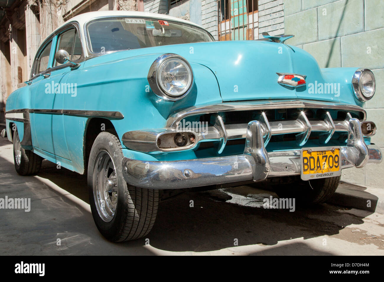 Auto d'epoca in Havana Foto Stock
