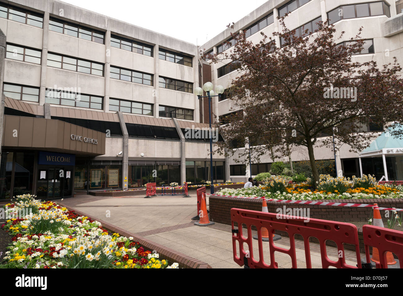 Woking Civic Offices Foto Stock