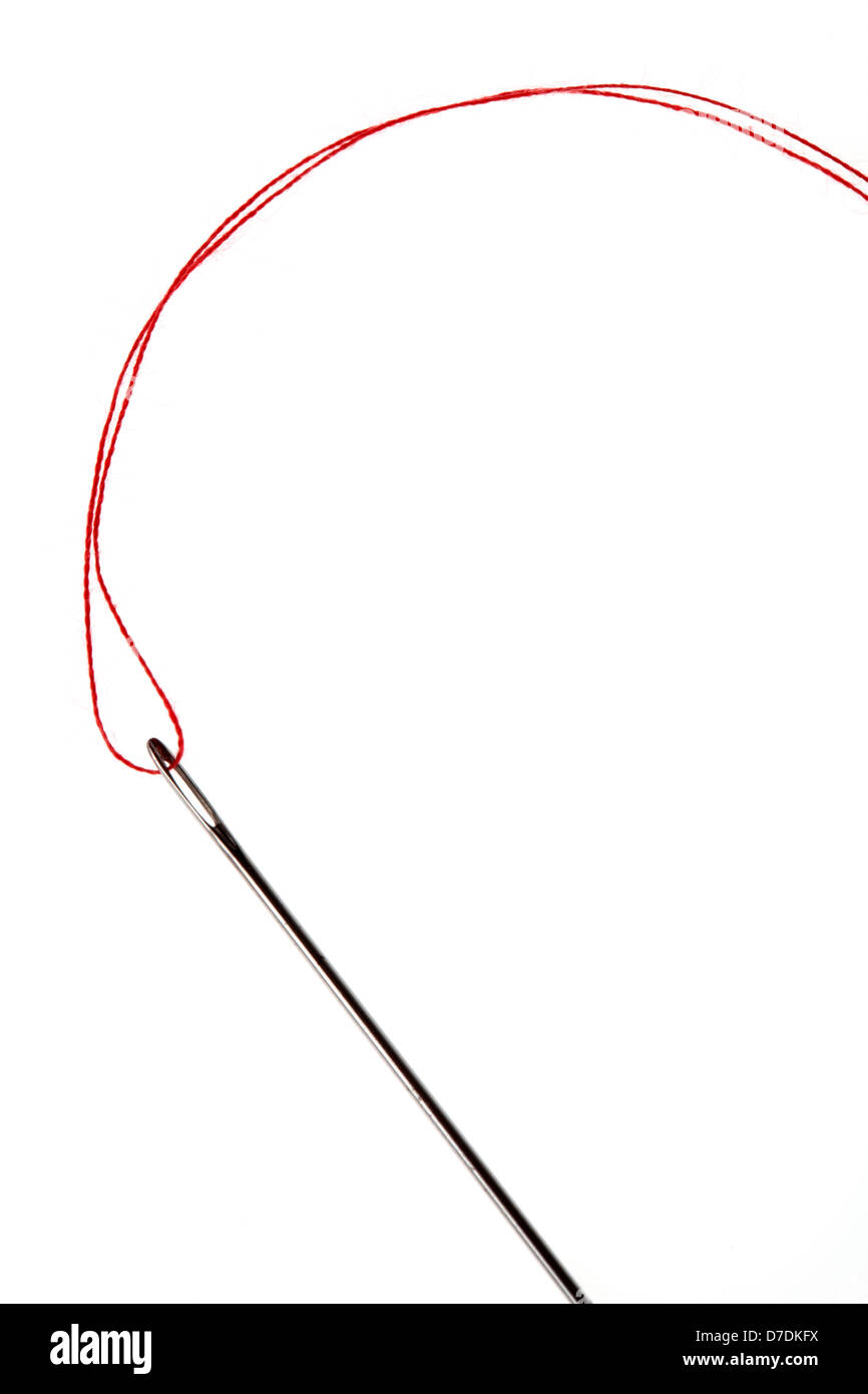 Ago per cucire Foto Stock