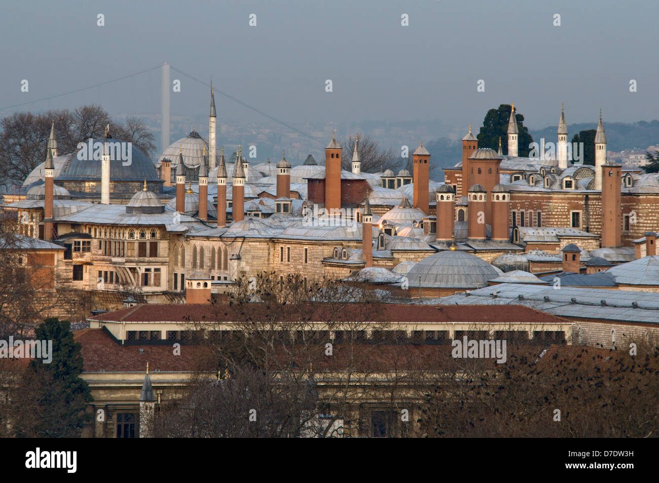 Il Palazzo di Topkapi a Istanbul, Turchia Foto Stock