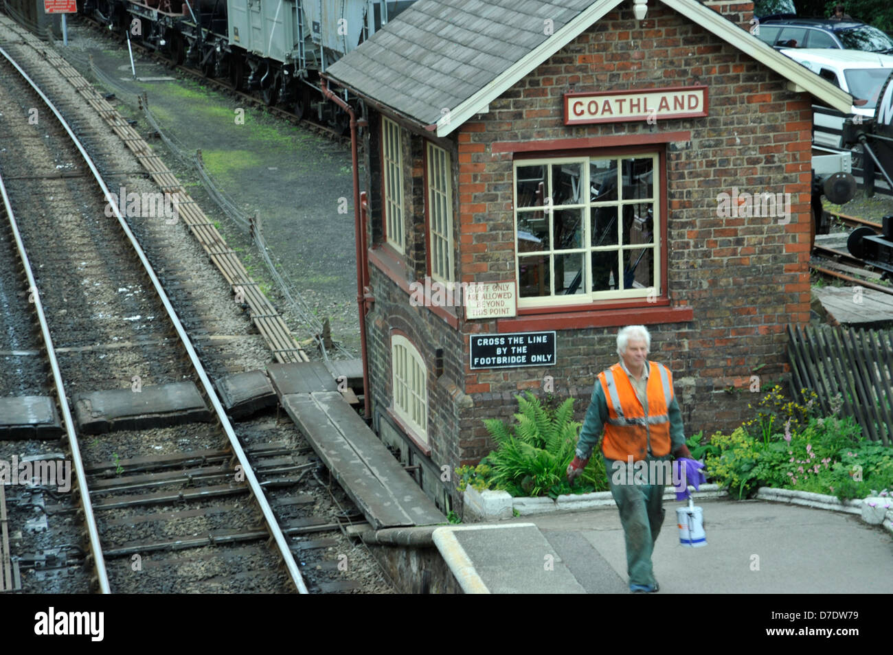 A goathland stazione ferroviaria Foto Stock