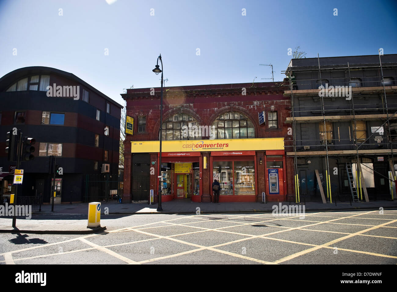 Il Sud in disuso Kentish Town La stazione della metropolitana di Londra, Regno Unito Foto Stock