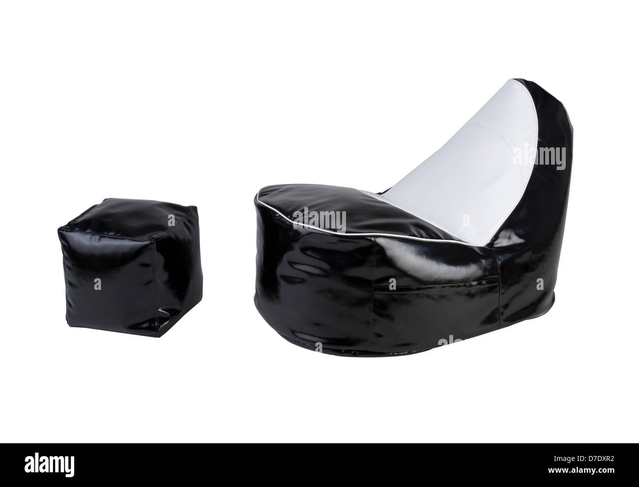Flessibile e sedile regolabile con beanbag sgabello Foto Stock