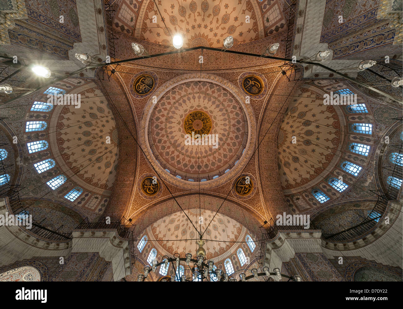 La nuova moschea o Moschea del Sultano valido? è un ottomano moschea imperiale si trova nel quartiere Eminonu di Istanbul. Foto Stock