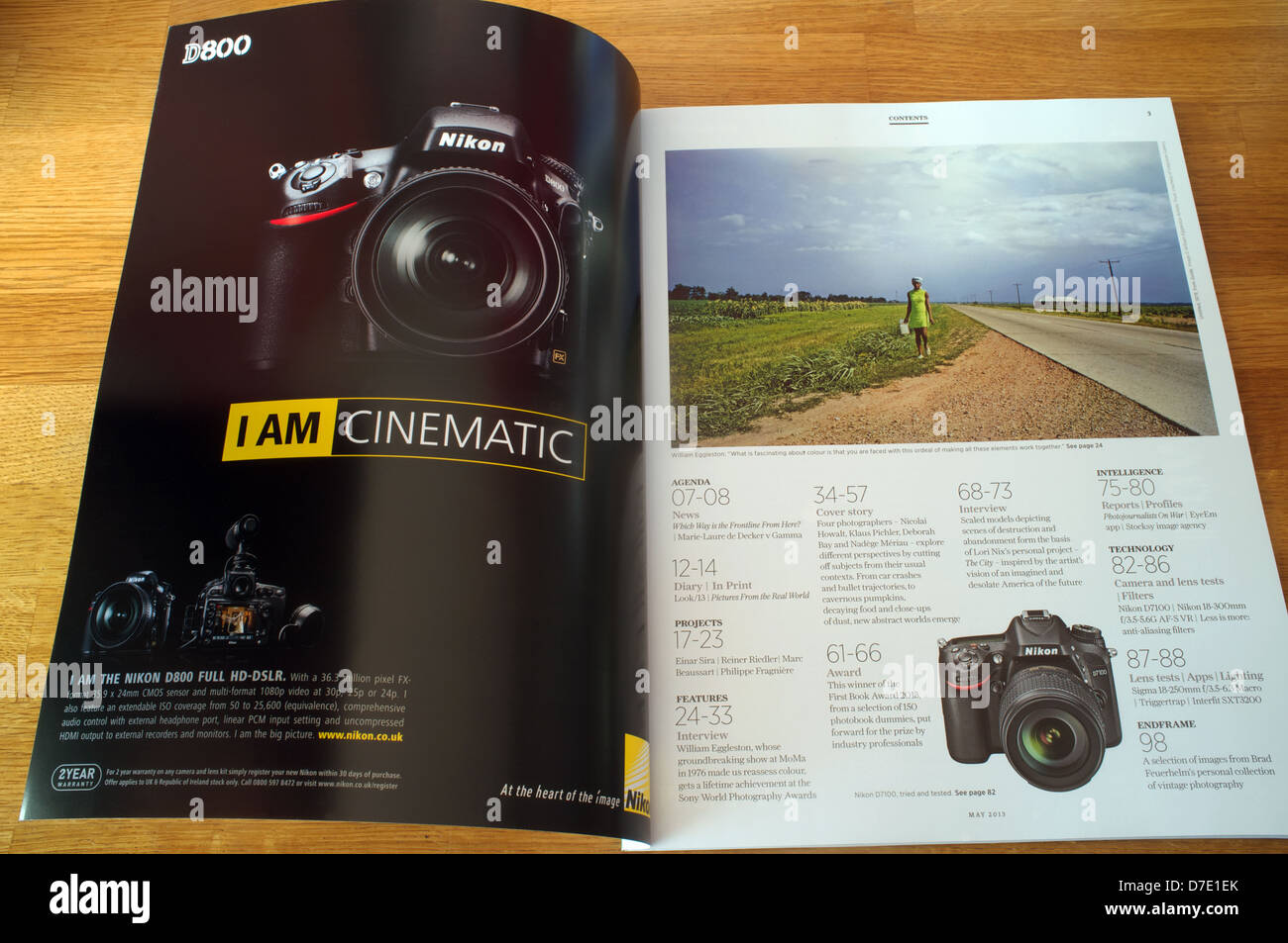 British Journal of Photography magazine Foto Stock
