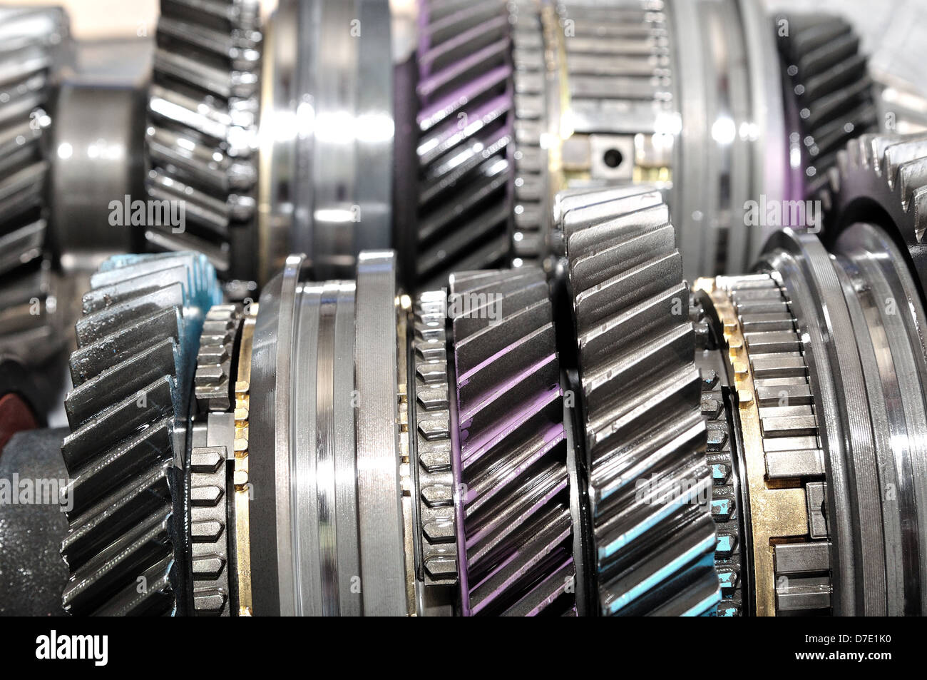 Auto parti del cambio. Foto Stock