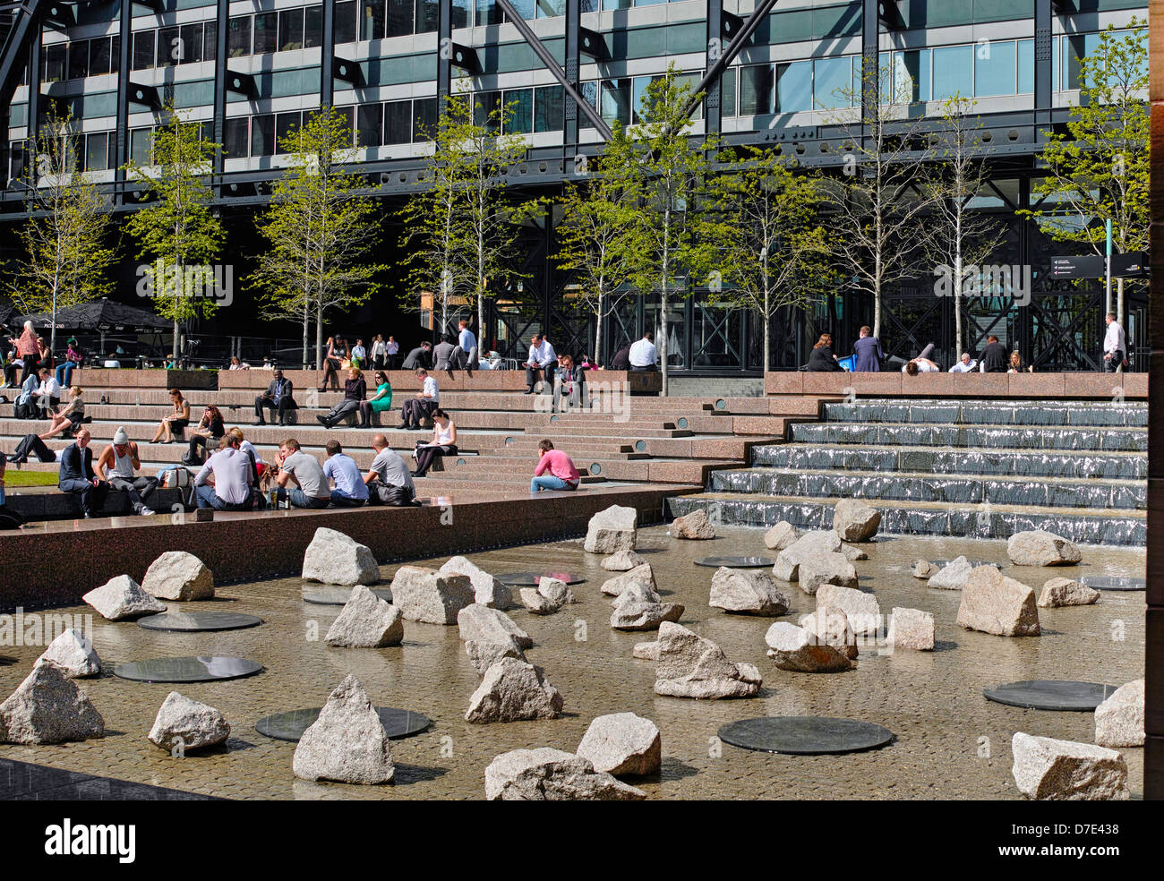 Exchange Square Broadgate London Foto Stock
