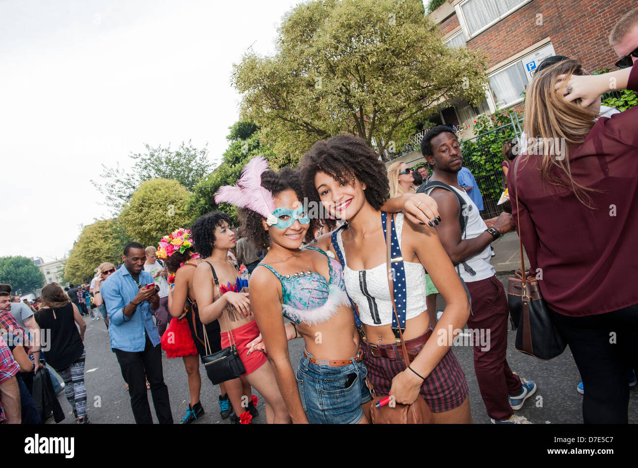 Carnevale di Notting Hill 2012, London, Regno Unito Foto Stock