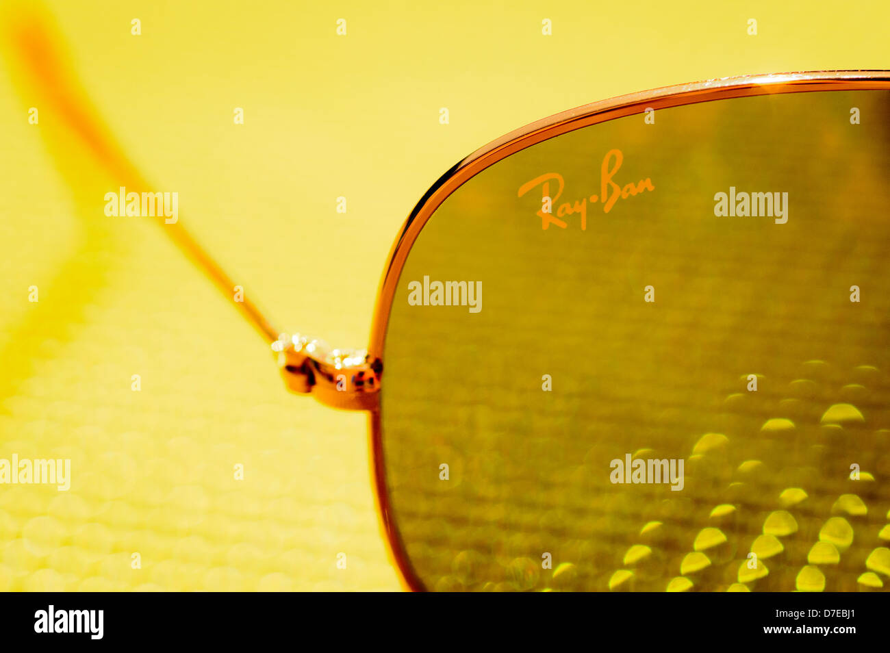Occhiali da sole Ray-Ban. Foto Stock
