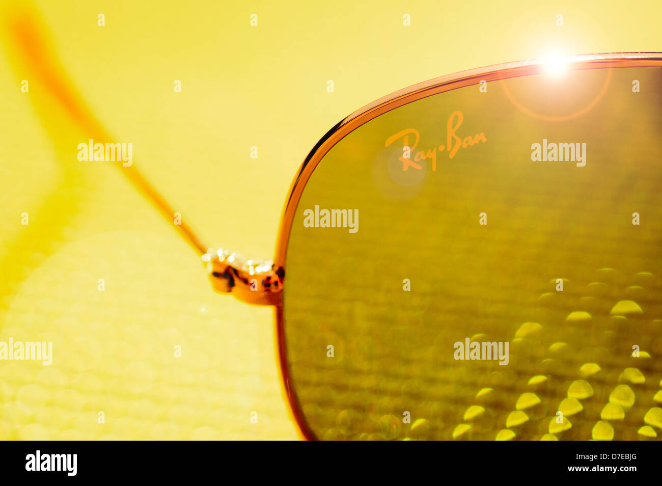 Occhiali da sole Ray-Ban. Foto Stock