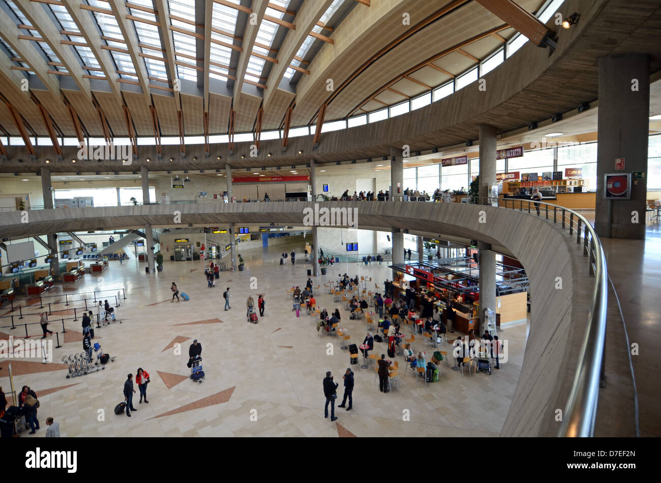 Tenerife Norte aeroporto, Isole Canarie Foto Stock