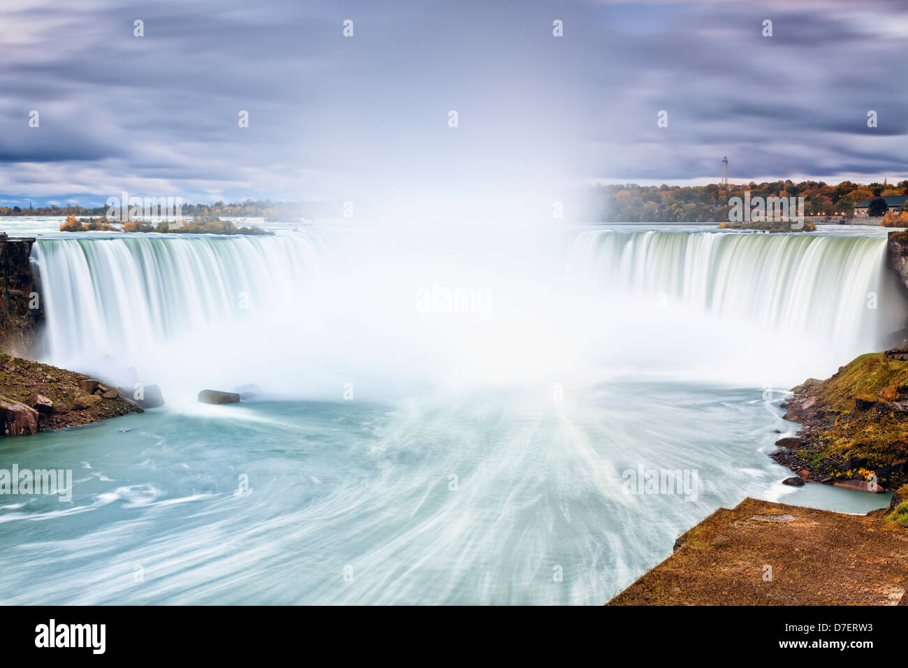 Cascate Horseshoe, Niagara Falls, Ontario, Canada Foto Stock